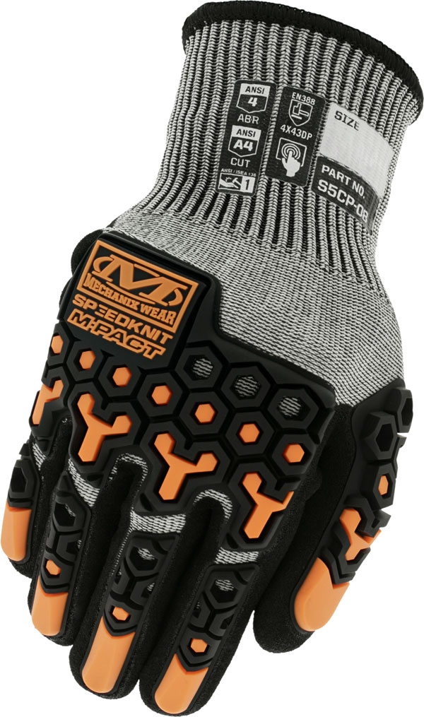Speedknit M-Pact Glove Black/Orange Speedknit M-Pact Glove Black/Orange