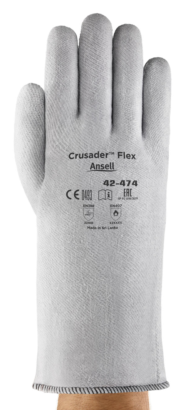 Ansell Crusader Flex 42-474 Glove Grey Ansell Crusader Flex 42-474 Glove Grey