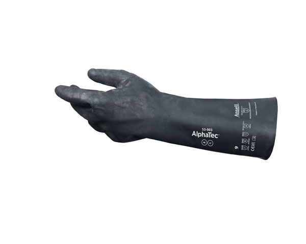 Ansell Alphatec 53-003 Gloves Black Ansell Alphatec 53-003 Gloves Black