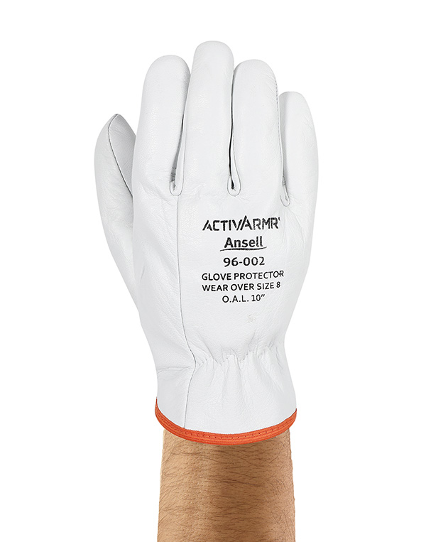Ansell Low Voltage Leather Premium Goat Skin Gloves White Ansell Low Voltage Leather Premium Goat Skin Gloves White