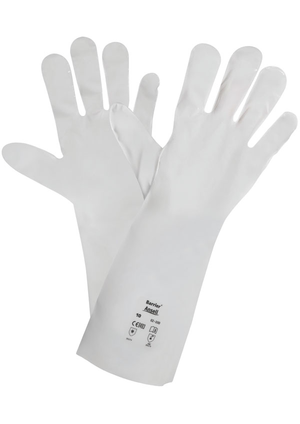 Ansell Barrier 02-100 Gloves White Ansell Barrier 02-100 Gloves White