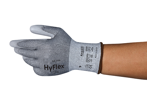 Ansell Hyflex 11-755 Gloves Grey Ansell Hyflex 11-755 Gloves Grey