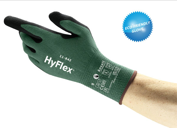 Ansell Hyflex 11-842 Gloves Green Ansell Hyflex 11-842 Gloves Green