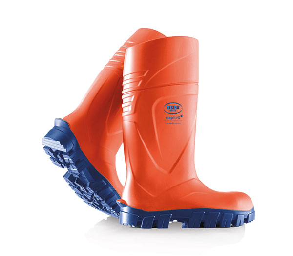 Bekina Steplite X Thermoprotec Full Safety Non Metalic Wellingtons S5 Orange