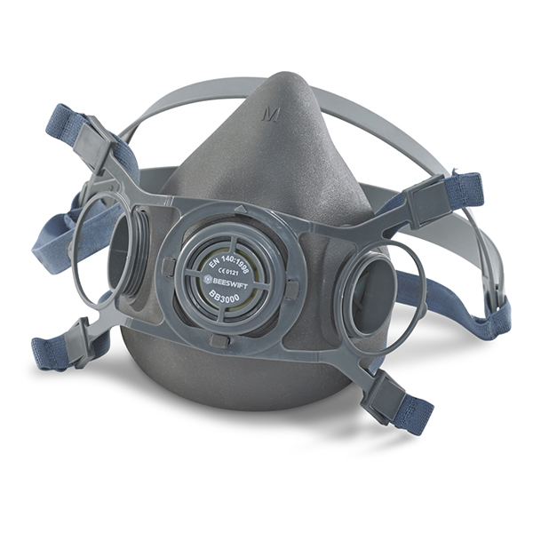 Beeswift Twin Filter Respirator Medium Grey