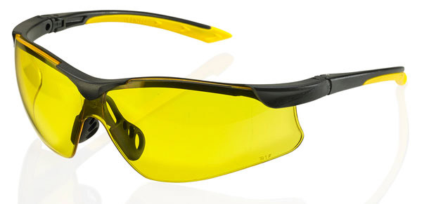 Beeswift Yale Lightweight Safety Glasses Yellow Beeswift Yale Lightweight Safety Glasses Yellow