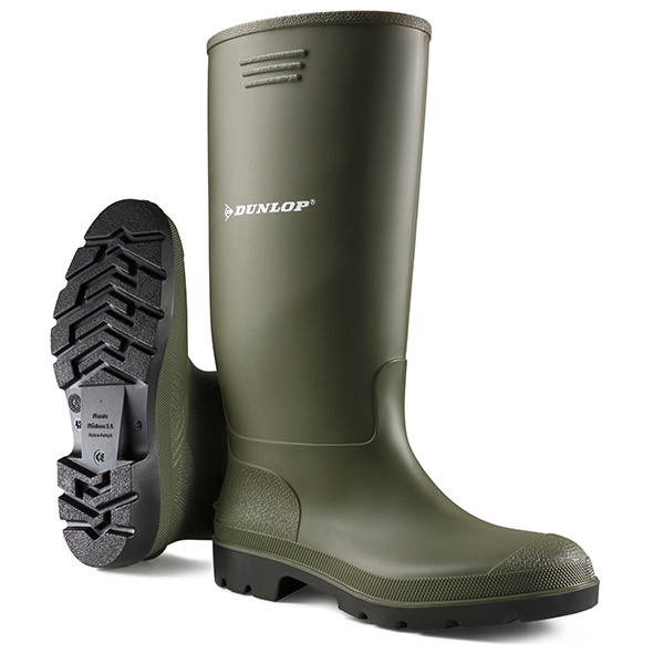 Dunlop Pricemaster Non-Safety Wellingtons Green