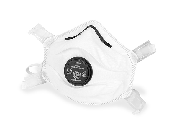 Beeswift P3 Valved Mask White