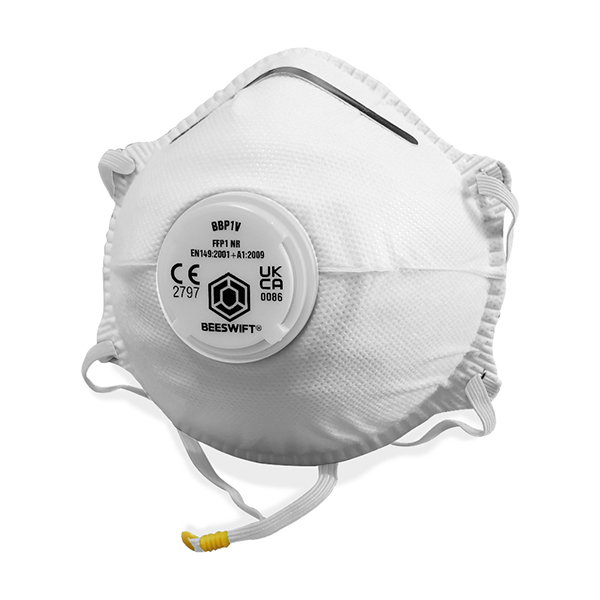 Beeswift Contour P1 Valved Mask White