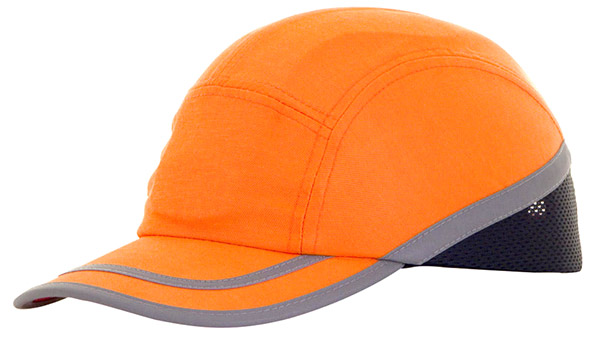 Beeswift Safety Baseball Cap With Retro Reflective Tape Orange
