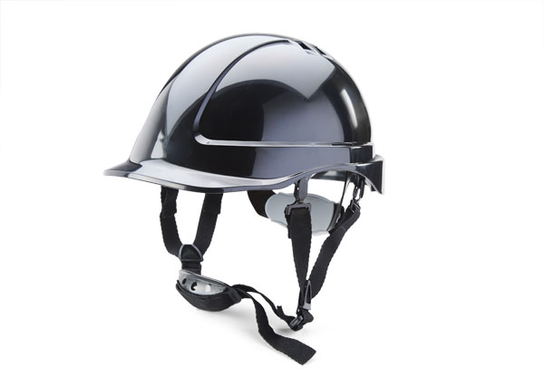 Beeswift Reduced Peak Safety Helmet Black Beeswift Reduced Peak Safety Helmet Black