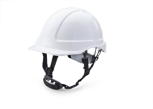 Beeswift Reduced Peak Safety Helmet White Beeswift Reduced Peak Safety Helmet White