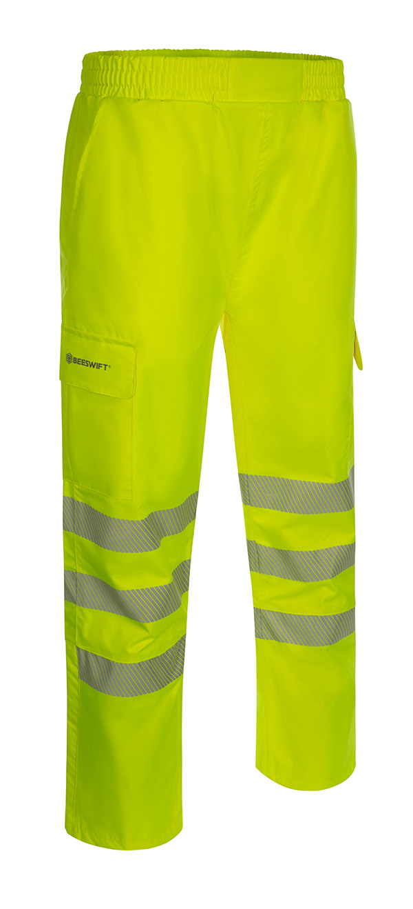 Beeswift Womens Hi-Vis Birkdale Over Trouser Saturn Yellow Beeswift Womens Hi-Vis Birkdale Over Trouser Saturn Yellow