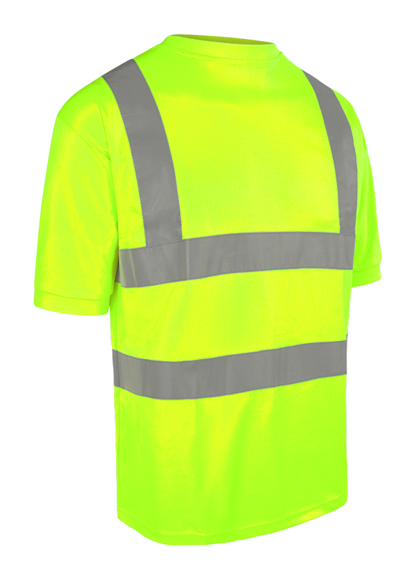 Beeswift Crew Neck Hi-Vis Short Sleeve T-Shirt Saturn Yellow Beeswift Crew Neck Hi-Vis Short Sleeve T-Shirt Saturn Yellow
