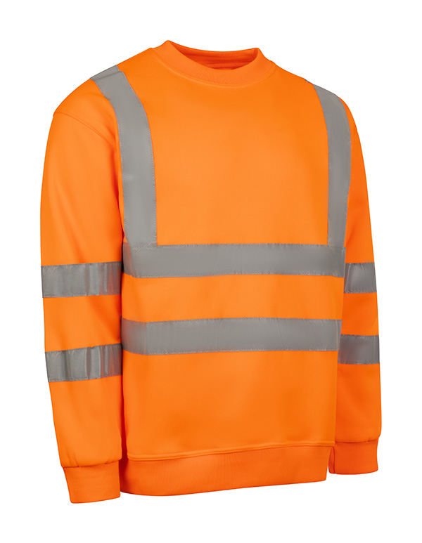 Beeswift Essential Sweatshirt Hi-Vis Jumper Orange Beeswift Essential Sweatshirt Hi-Vis Jumper Orange