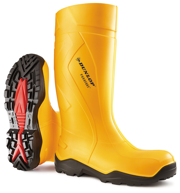 Dunlop Purofort +Full Safety Wellingtons Yellow Dunlop Purofort +Full Safety Wellingtons Yellow