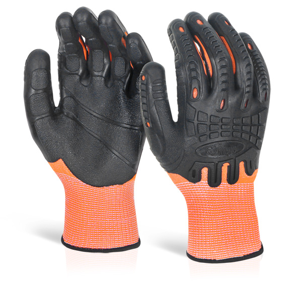 Beeswift Glovezilla Cut Resistant Fully Coated Impact Gloves Orange Beeswift Glovezilla Cut Resistant Fully Coated Impact Gloves Orange