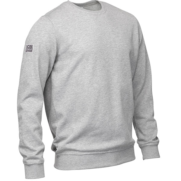Jcb Workwear Essential Sweatshirt Grey Jcb Workwear Essential Sweatshirt Grey