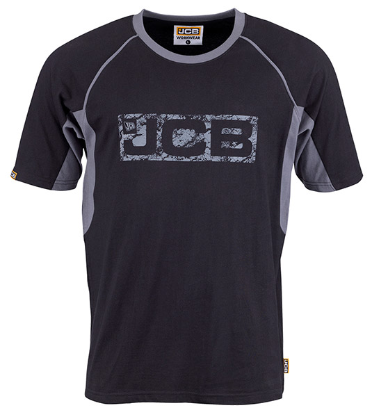 Jcb Workwear Trade T-Shirt Black/Grey