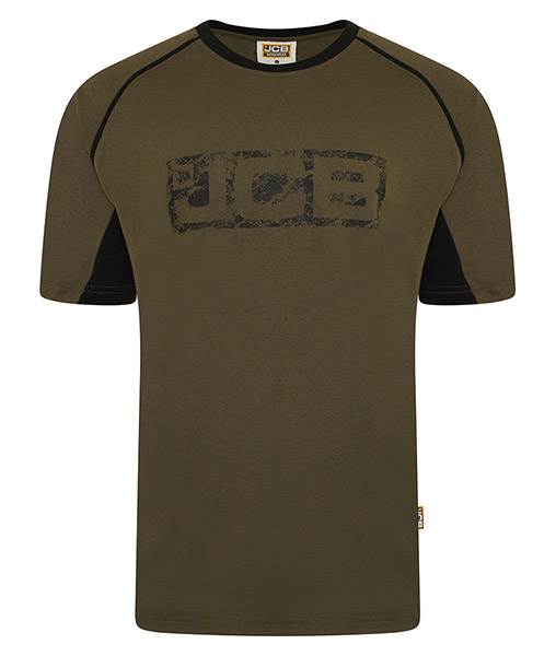 Jcb Workwear Trade T-Shirt Olive Green