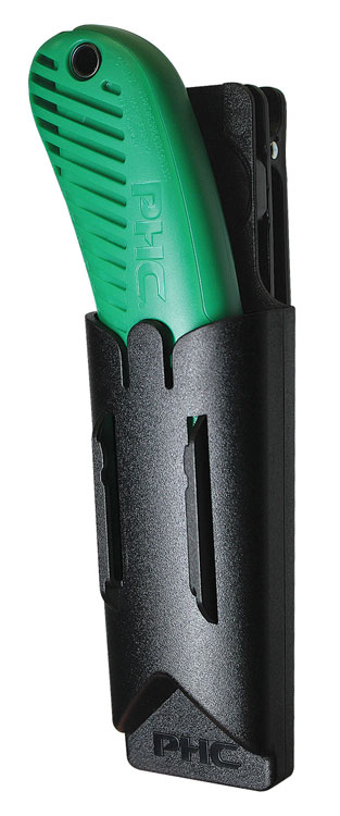 Phc Auto-Retract Swivel Cutter Holster Black