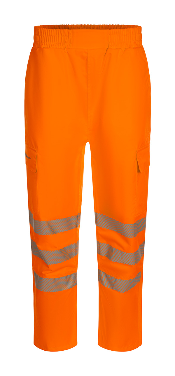 Beeswift Womens Hi-Vis Birkdale Over Trouser Orange