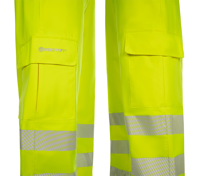 Beeswift Womens Hi-Vis Birkdale Over Trouser Saturn Yellow
