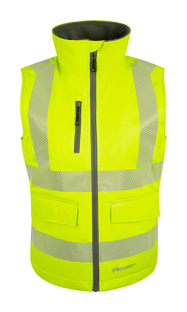 Beeswift Womens Bodywarmer Saturn Yellow
