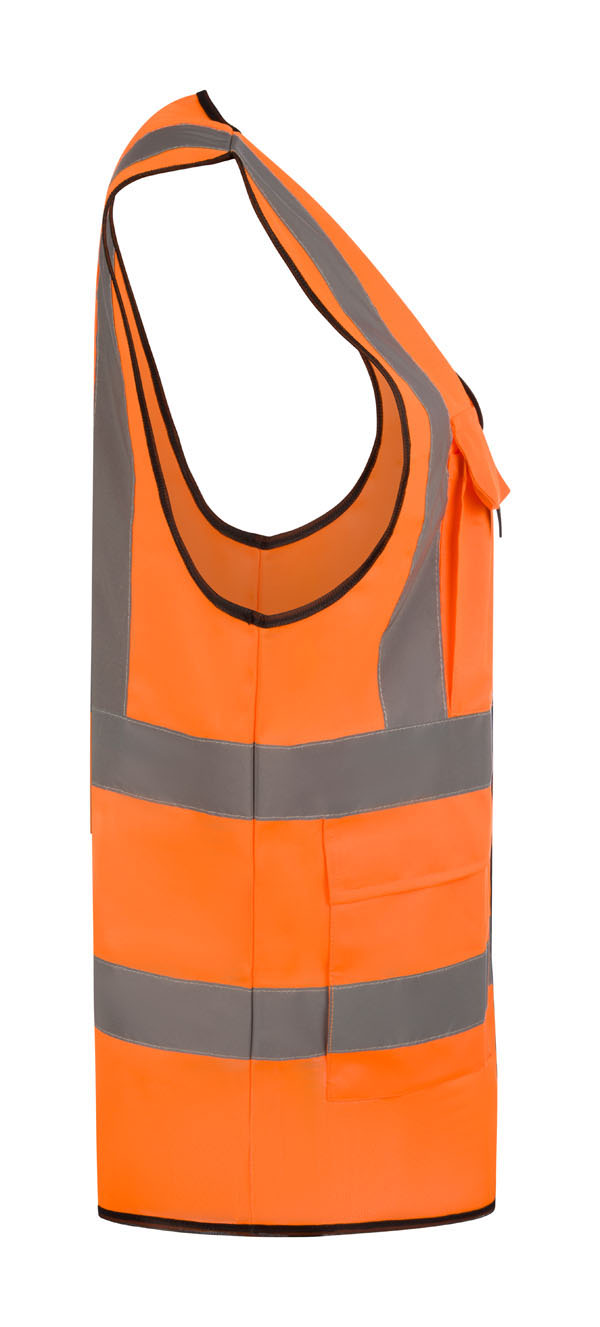 Beeswift Womens Hi-Vis Exec Waistcoat Orange
