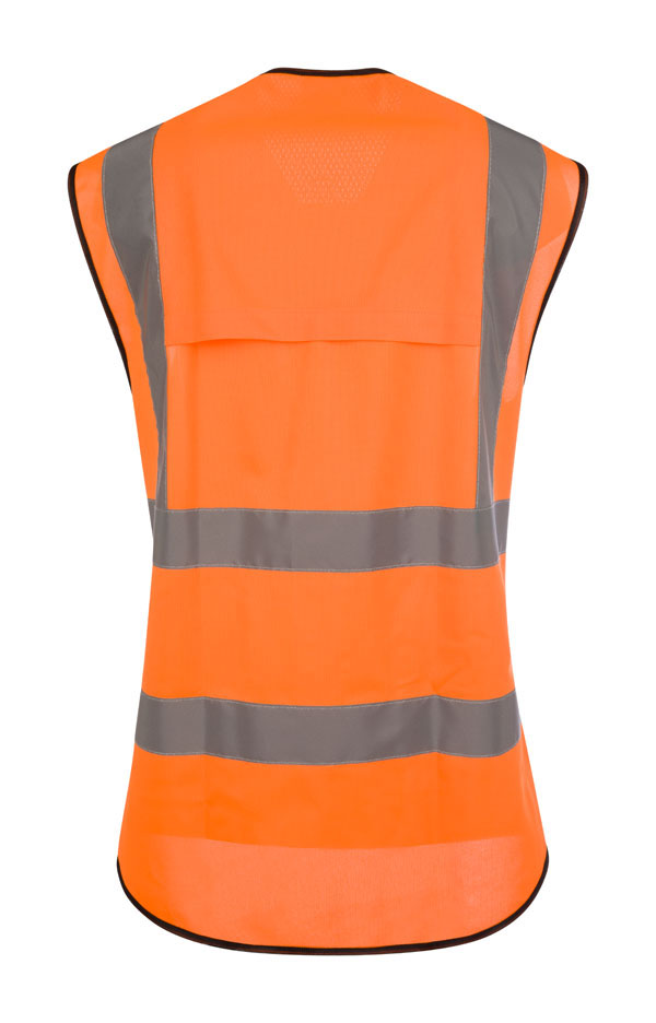 Beeswift Womens Hi-Vis Exec Waistcoat Orange