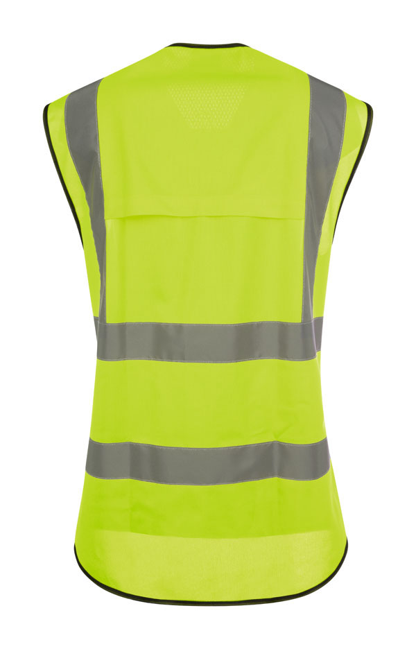 Beeswift Womens Hi-Vis Exec Waistcoat Saturn Yellow