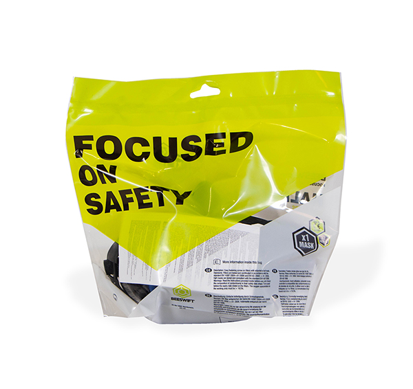 Beeswit Respirator & P3 Filter Kit Blue