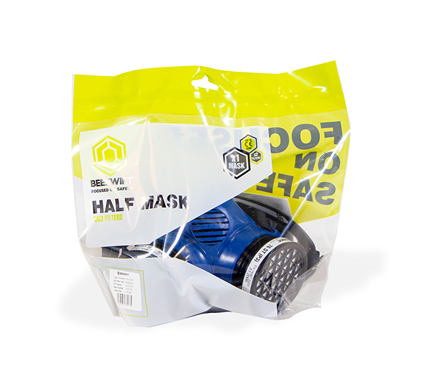 Beeswit Respirator & P3 Filter Kit Blue