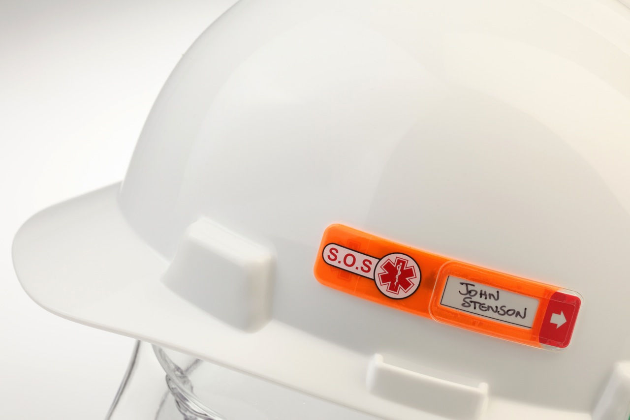 Vital Id Emergency Id Data Window Tag Orange