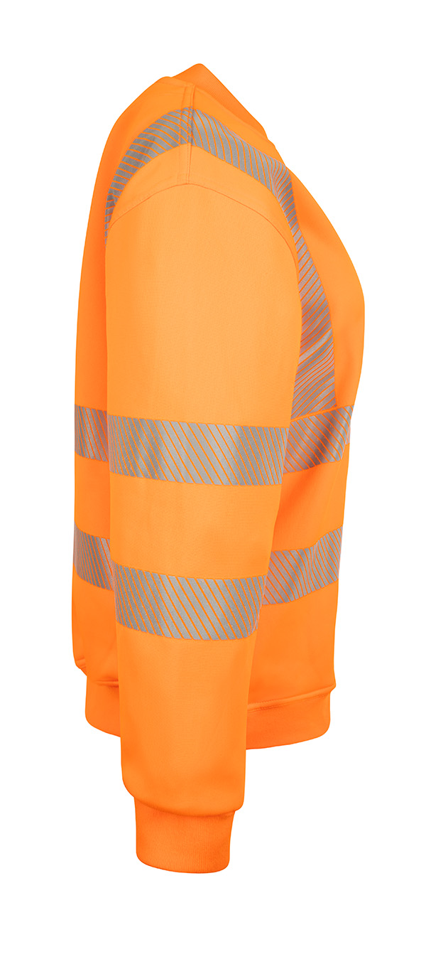 Beeswift Womens Hi-Vis Sweatshirt Orange