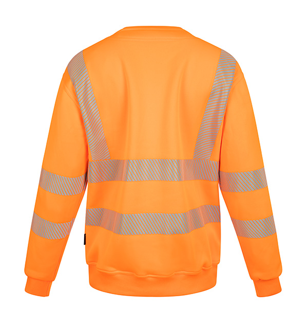 Beeswift Womens Hi-Vis Sweatshirt Orange