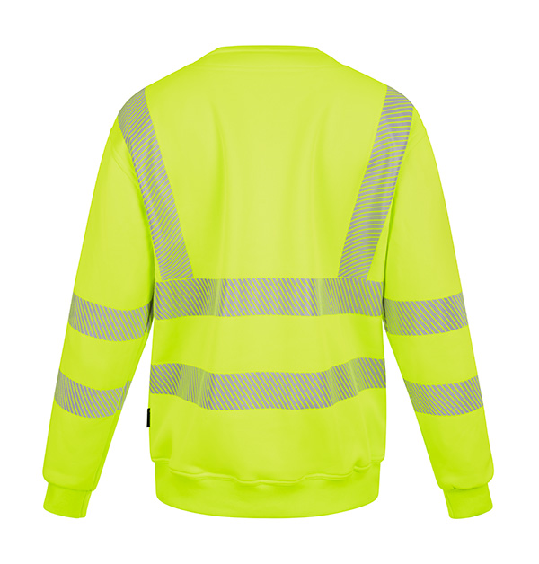 Beeswift Womens Hi-Vis Sweatshirt Saturn Yellow