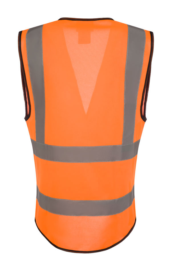 Beeswift Womens Hi-Vis Waistcoat Orange