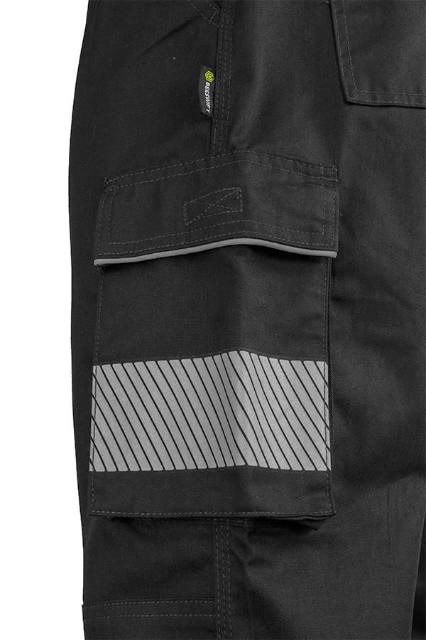 Beeswift Guardian Safety Combat Trousers Black