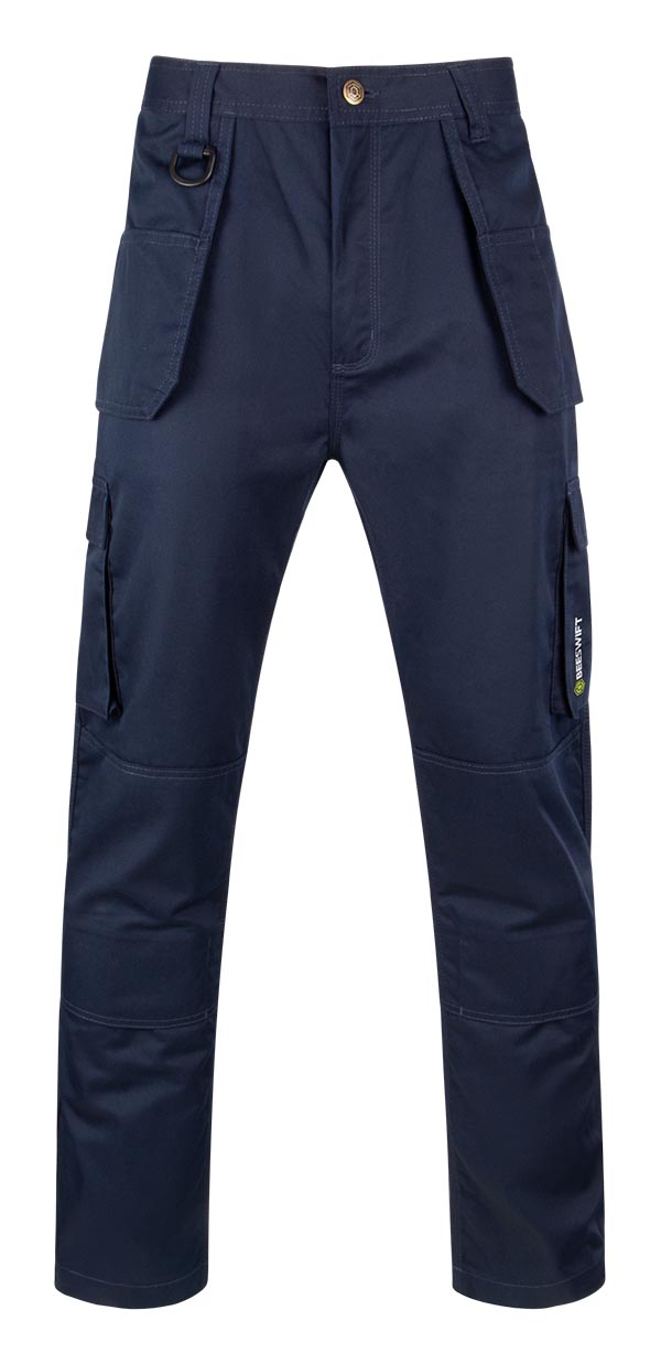 Beeswift Workwear Trousers Navy Blue