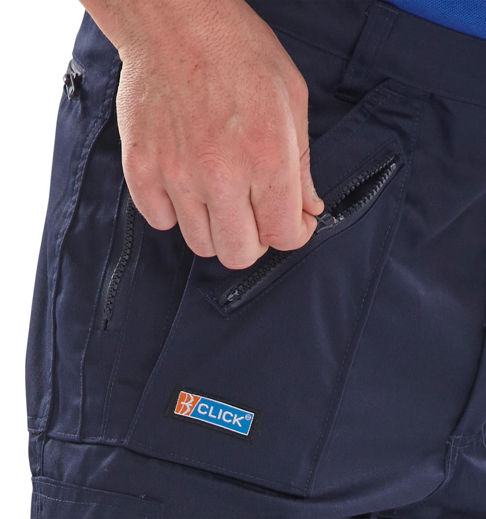 Beeswift Action Work Trousers Navy Blue