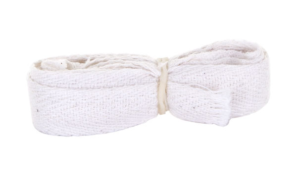 Beeswift Apron Cotton Ties 12Mm X 2M White