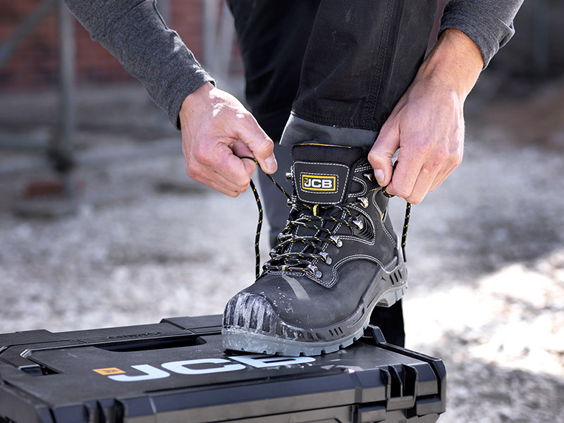 Jcb Workwear Backhoe Boot Black