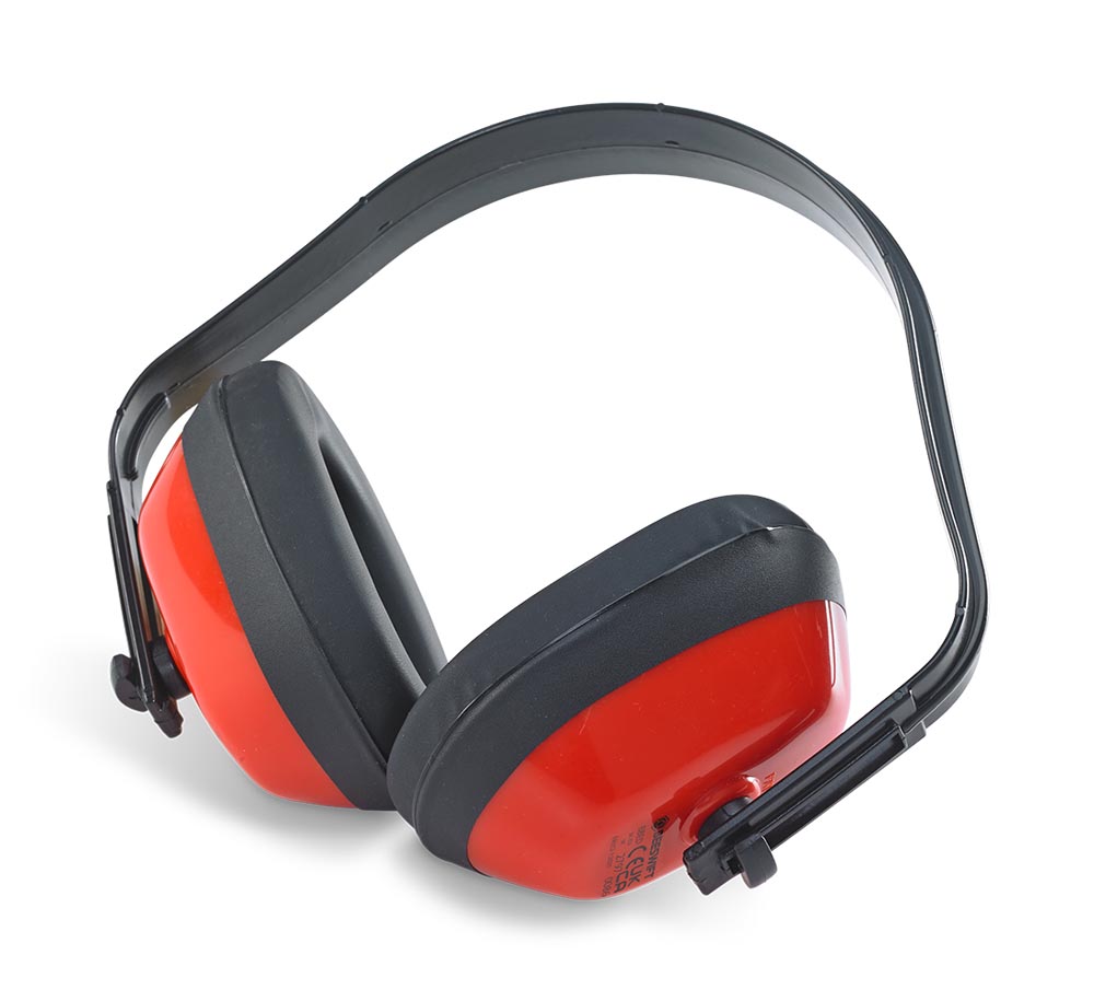 Beeswift Economy Ear Defenders Red
