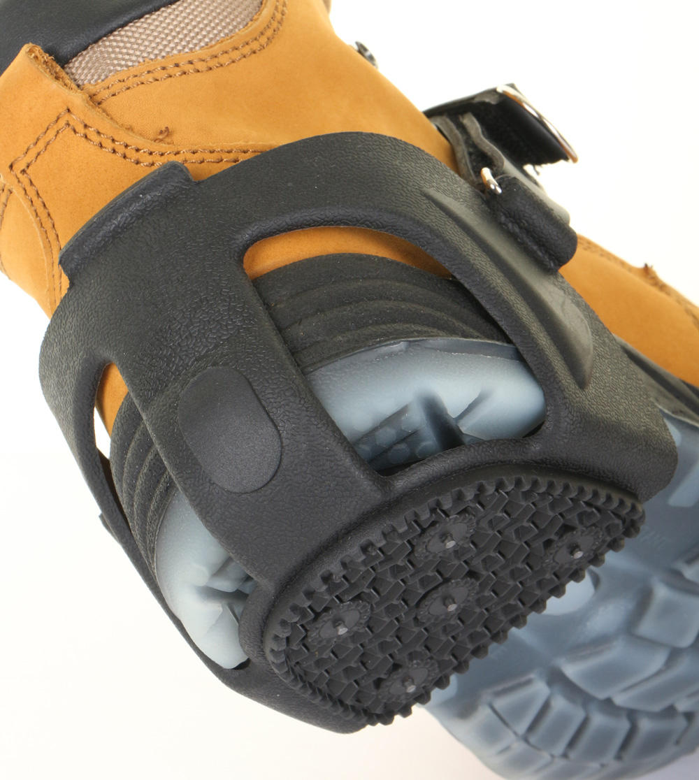 Beeswift Letz-U-Grip Heel Grips With Spikes Black