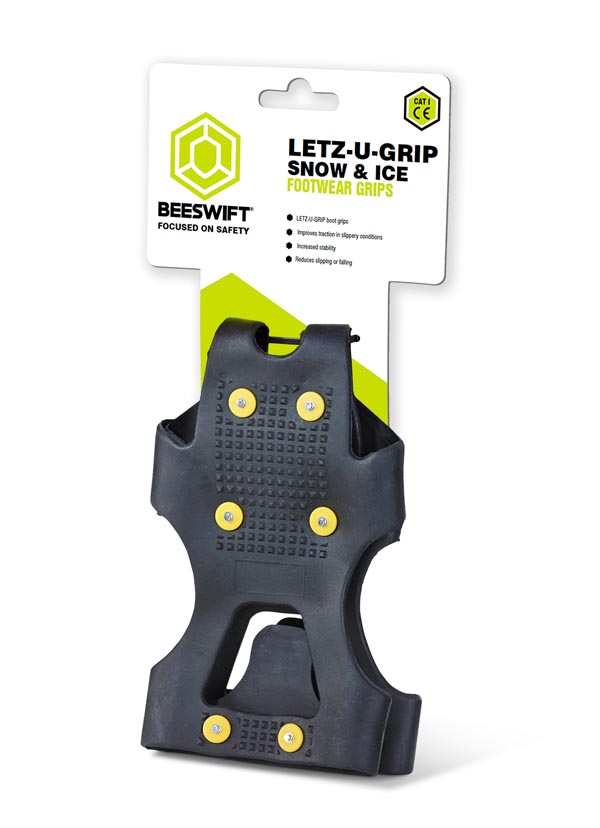 Beeswift Letz-U-Grip Snow And Ice Grips Black