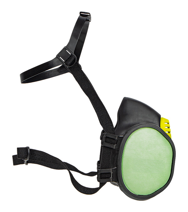 Beeswift Ffabek1P3 Maintenance Free Half Mask Black/Green