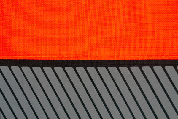 Beeswift Deltic Hi-Vis Two-Tone Ripstop Breathable And Waterproof Rail Overtrouser Orange / Black