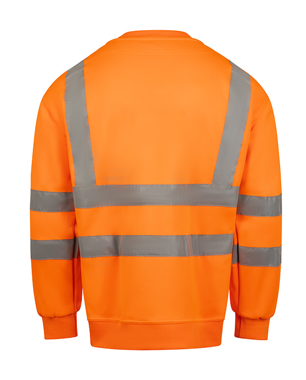 Beeswift Essential Sweatshirt Hi-Vis Jumper Orange