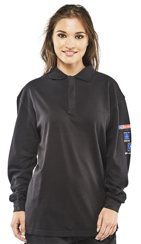 Beeswift Arc Compliant Polo Shirt Navy Blue